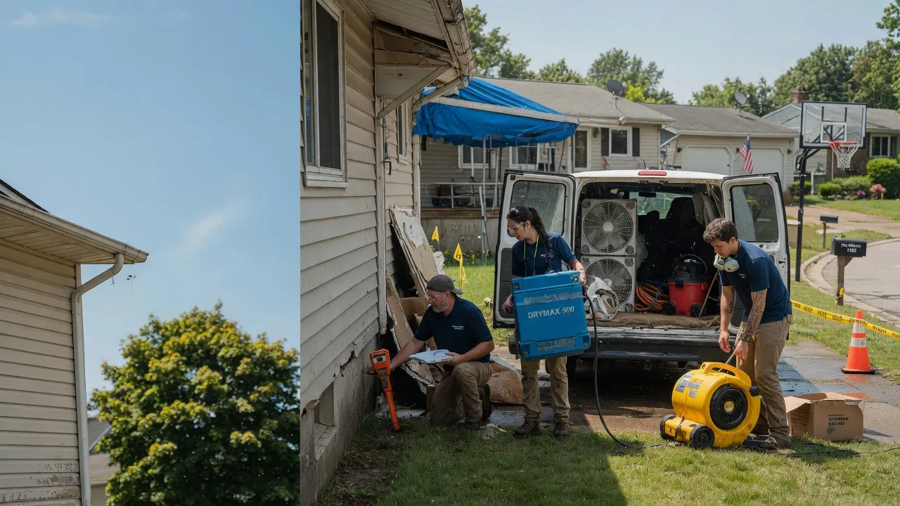 Ceiling Leak Cleanup in Curtis Bay, MD near me