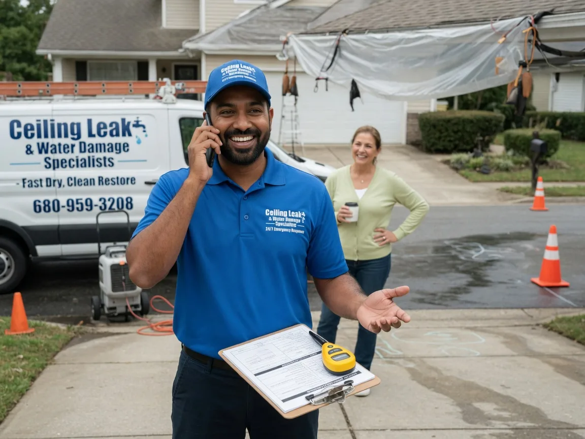 Ceiling Leak Cleanup Curtis Bay, MD FAQs